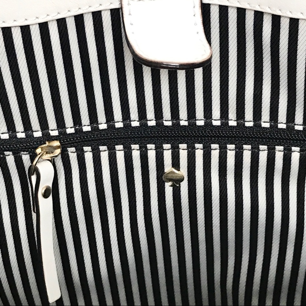 kate spade Holly Street Linen & Leather tote - Picture 6 of 8